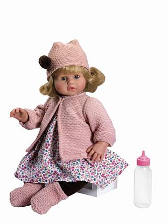 Кукла Хлоя в розовой кофточке, 45 см 